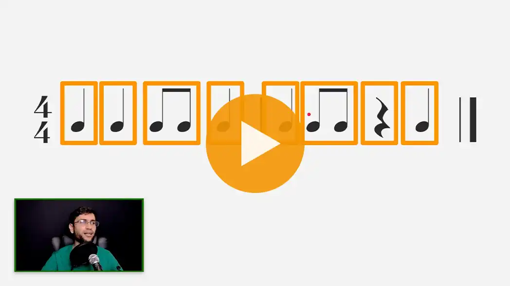 Como leer partituras desde cero 50 ejercicio de lectura ritmica 1