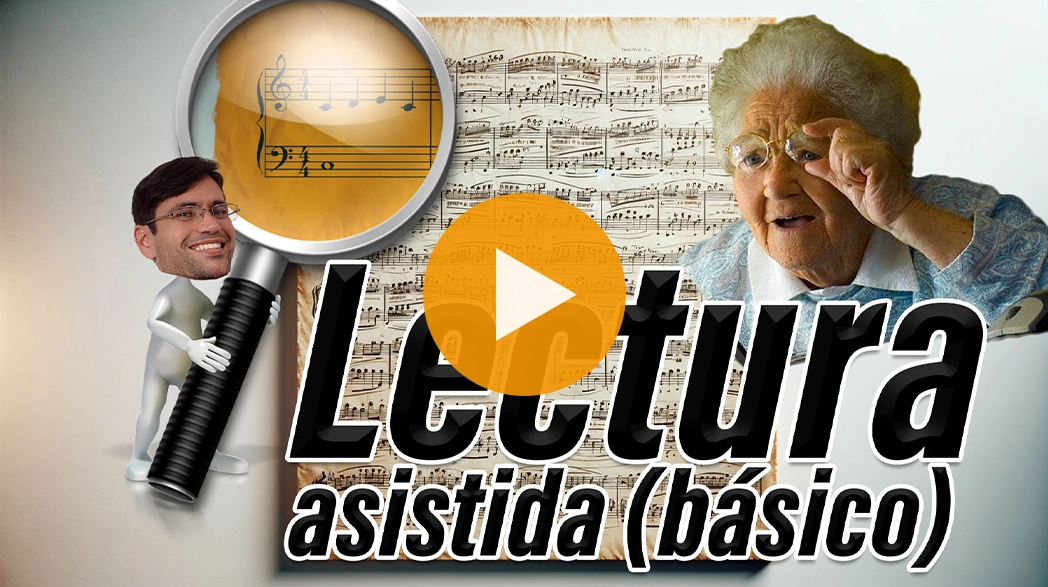 Como leer partituras desde cero 61 Lectura melodica asistida 1