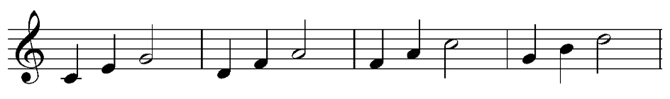Como leer partituras desde cero 83 arpegios de triadas diversas fundamentals