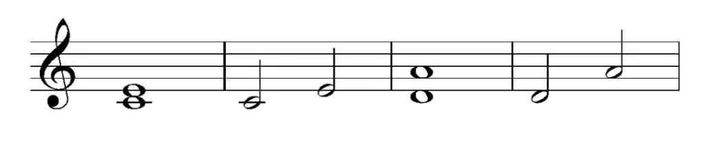 Como leer partituras desde cero 72 intervalos armonico y melodico